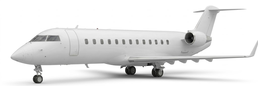 Heavy Jet Falcon 7X au décollage